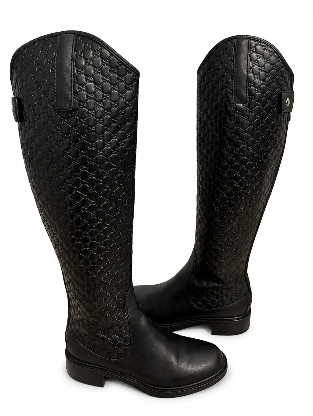 Gucci 35.5 Authenticated Logo Boots